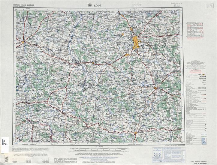 Mapy regionalne Polski - Lodz 1960.jpg
