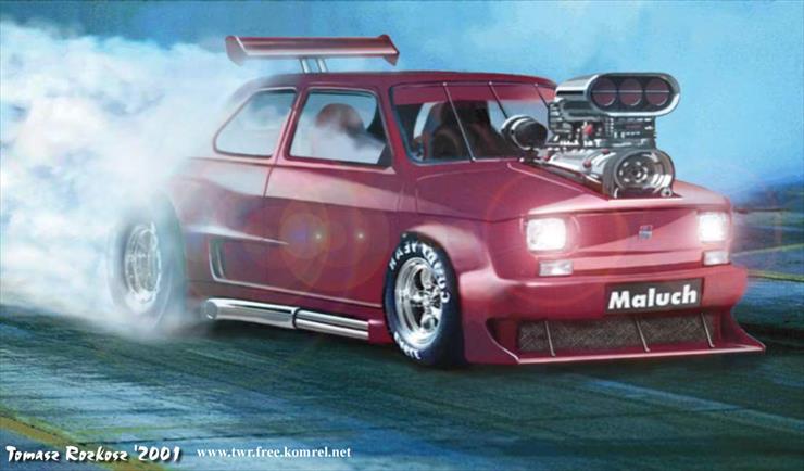 Tuning - tuning fiat 126p maluch dragster.jpg