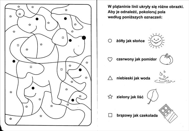 Ćwiczenia percepcji wzrokowej - pokoloruj wg kodu - symbole 44.jpg